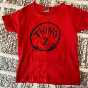 Kids Red Graphic T-Shirt